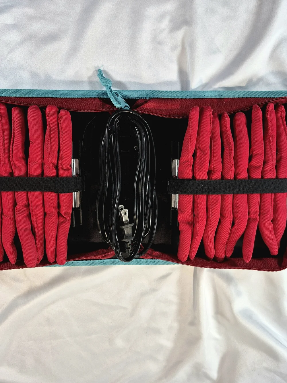 Remington All That! Beach Waves Portable Hair Roller Set H-2032 Red & Teal Heat - Picture 6 of 10